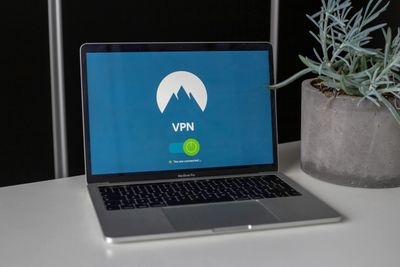 A computer with a VPN application.